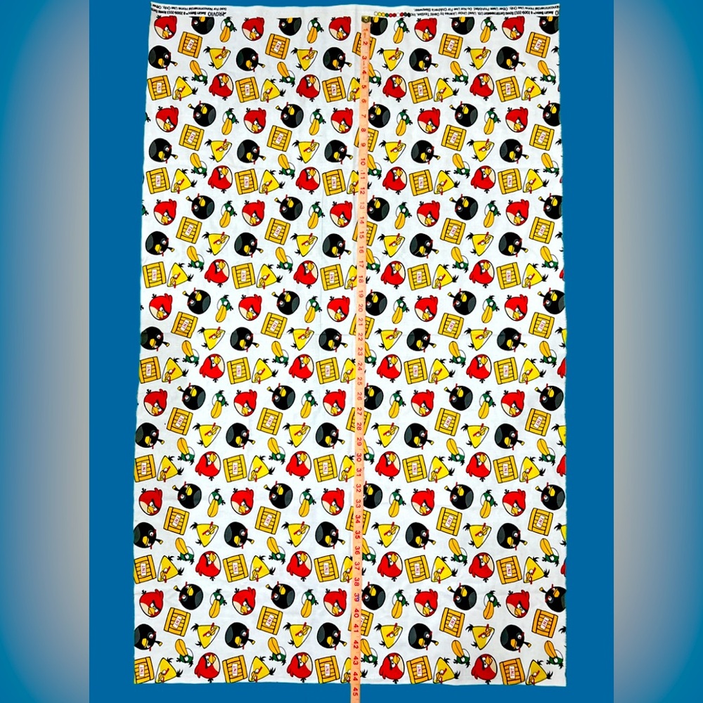 Angry Birds TNT Cotton Fabric NWOT – 44.5” x 28.5” Retired Print - Picture 3 of 6